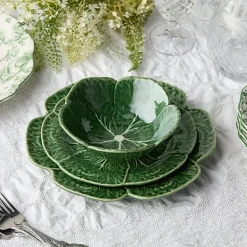 Certified International Le Jardin Cabbage 12-pc. Stoneware Dinnerware Set