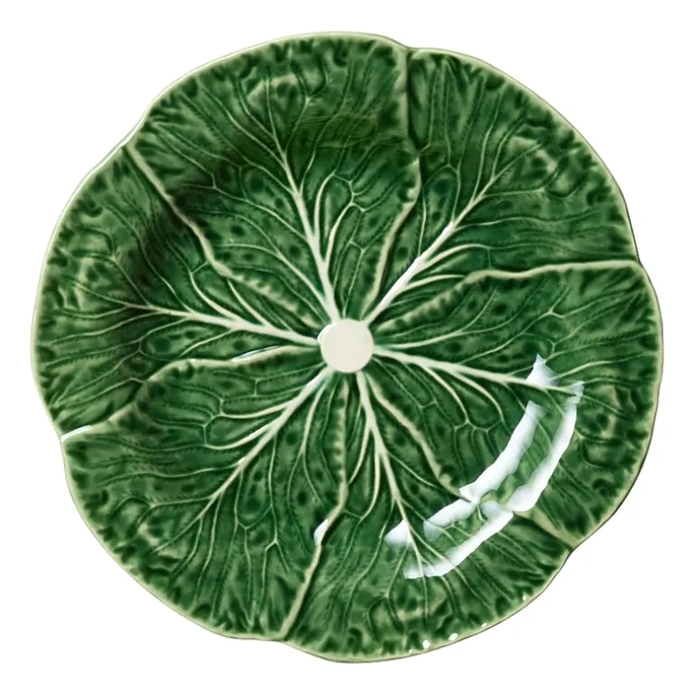 Certified International Le Jardin Cabbage 4-pc. Stoneware Salad Plate