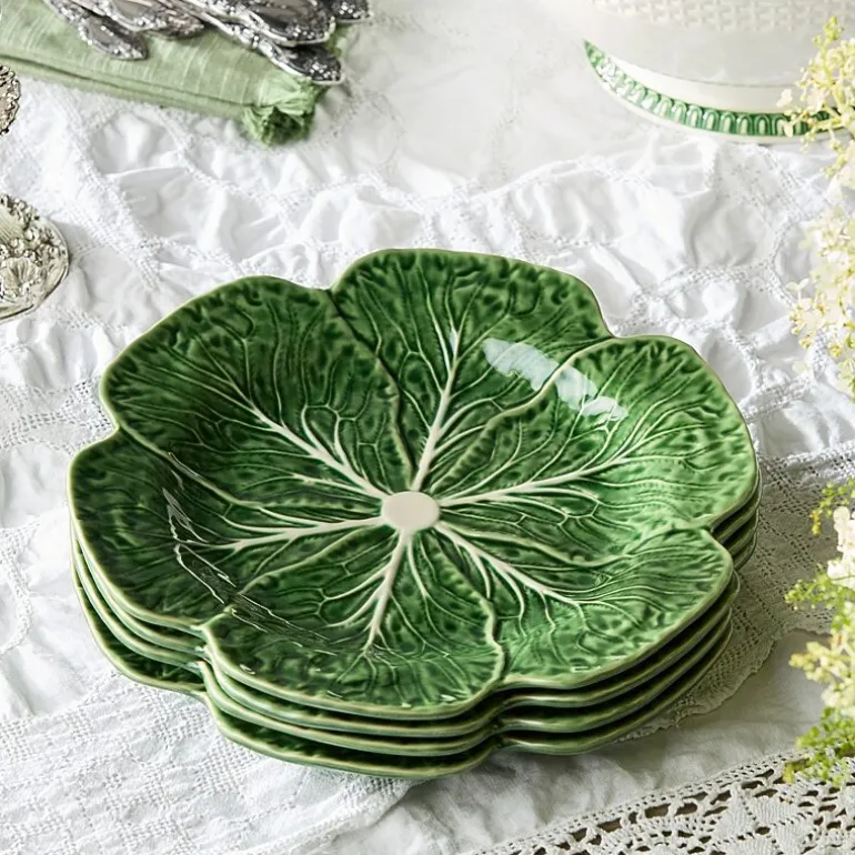 Certified International Le Jardin Cabbage 4-pc. Stoneware Dinner Plate