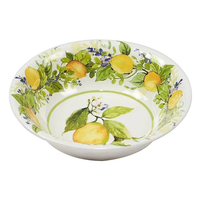 Certified International Lemon Zest 12-pc. Melamine Dinnerware Set