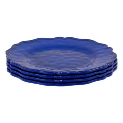 Certified International 4-pc. Red Crackle Melamine Dinner Plate
