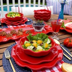 Certified International Perlette 12-pc. Melamine Dinnerware Set