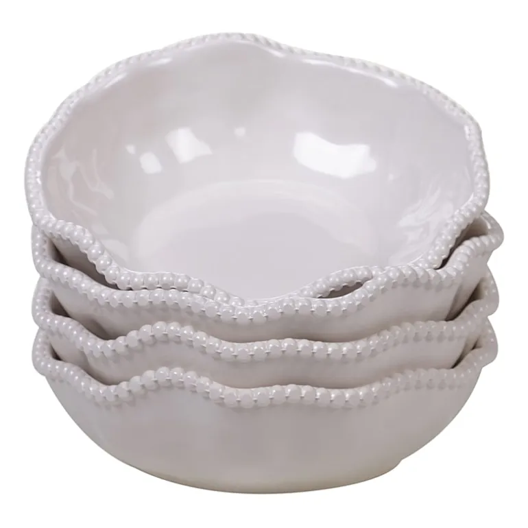 Certified International Perlette 4-pc. Melamine Ice Cream Bowl