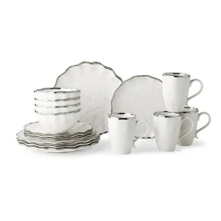 Certified International Regency Gold 16-pc. Porcelain Dinnerware Set