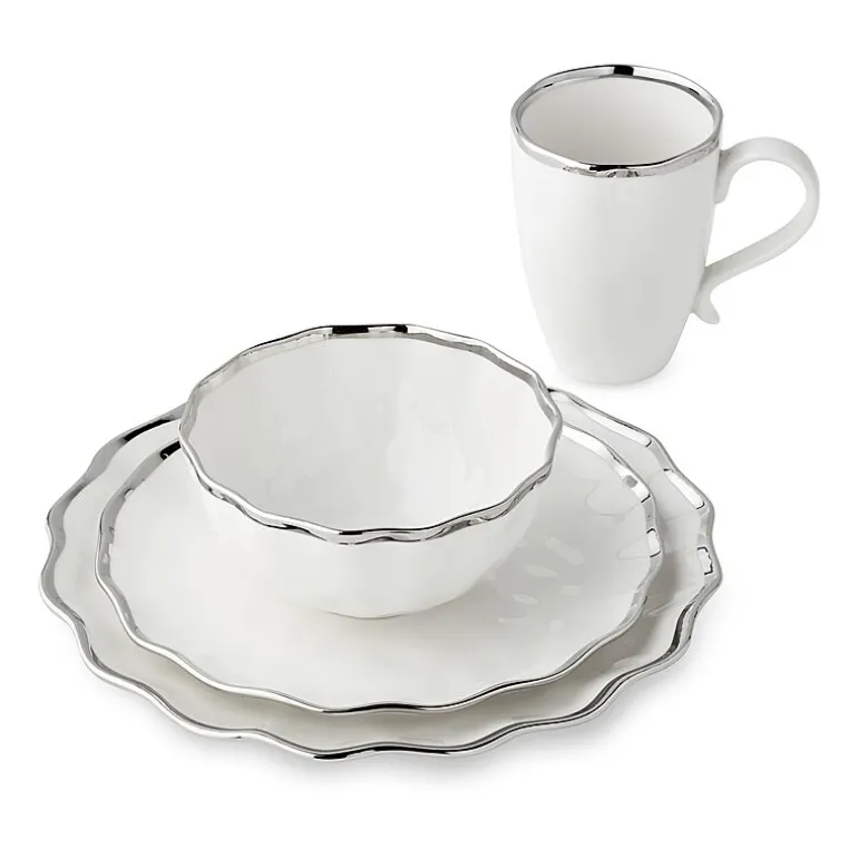 Certified International Regency Gold 16-pc. Porcelain Dinnerware Set