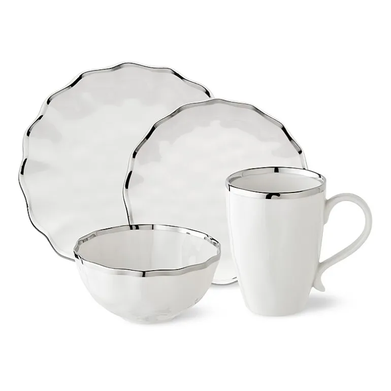 Certified International Regency Gold 16-pc. Porcelain Dinnerware Set