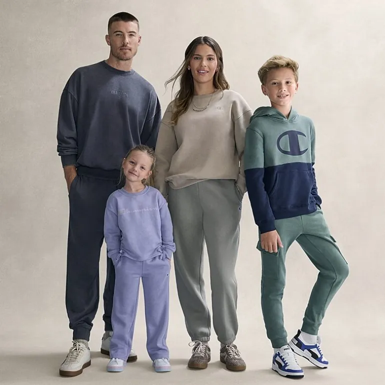 Champion French Terry Mens Cuffed Slim Fit Active Jogger Pant