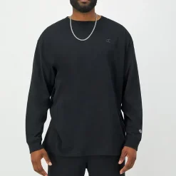 Champion Mens Crew Neck Long Sleeve Active T-Shirt