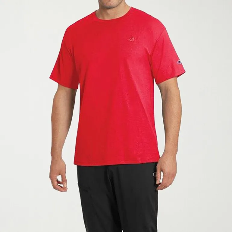 Champion Mens Crew Neck Short Sleeve Active T-Shirt
