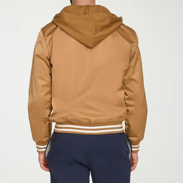 Champion Mens Hooded Midweight Bomber Jacket
