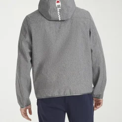 Champion Mens Hooded Water Resistant Midweight Softshell Jacket
