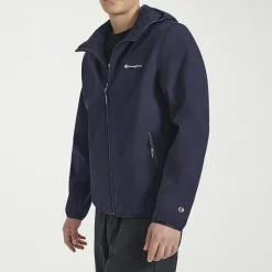 Champion Mens Hooded Water Resistant Midweight Softshell Jacket