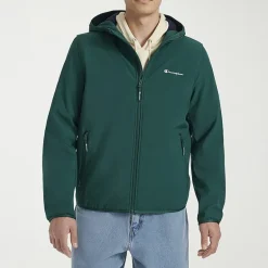 Champion Mens Hooded Water Resistant Midweight Softshell Jacket