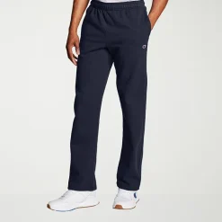 Champion Powerblend Mens Drawstring Waist Straight Mid Rise Regular Fit Sweatpant