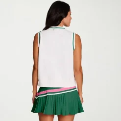 Champion Womens Mock Neck Sleeveless Muscle T-Shirt