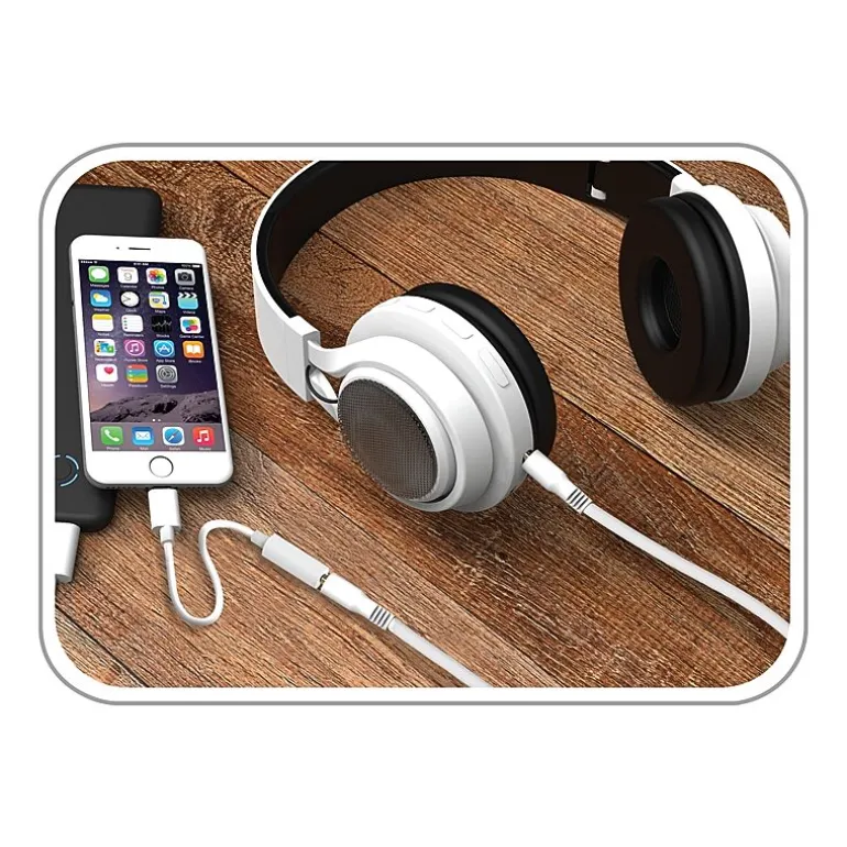 Chargeworx Lightning Aux Adaptor Charging Cable