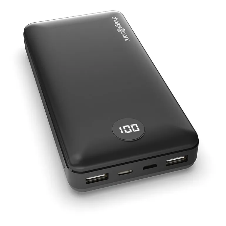 Chargeworx 20000mah Triple Usb Battery Pack