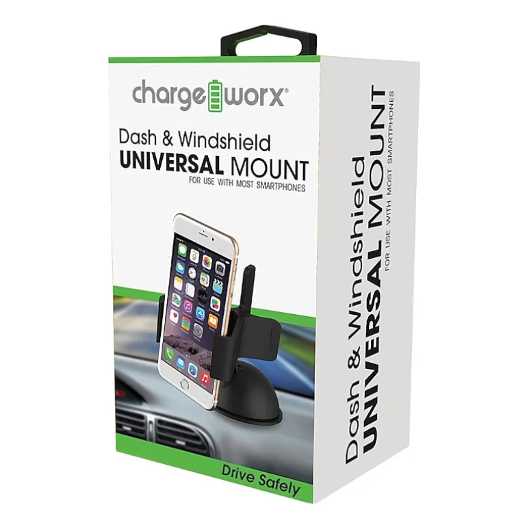 Chargeworx Universal Dash Cell Phone Car Mount
