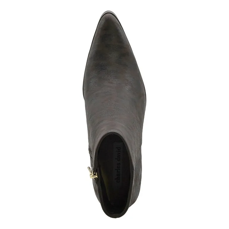 Charles David Womens Van Block Heel Dress Boots