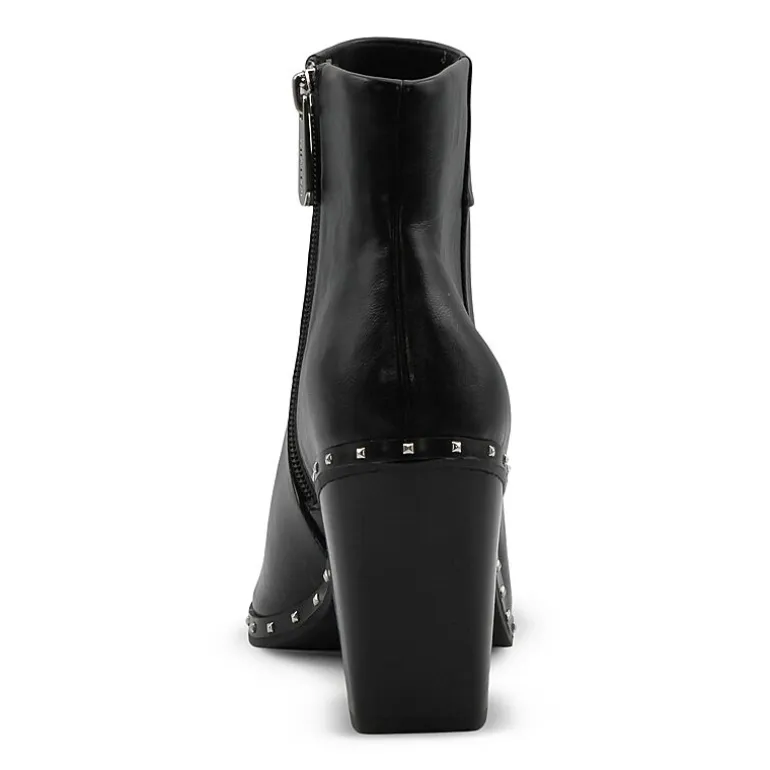 Charles David Womens Van Block Heel Dress Boots