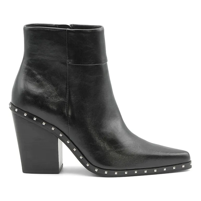 Charles David Womens Van Block Heel Dress Boots