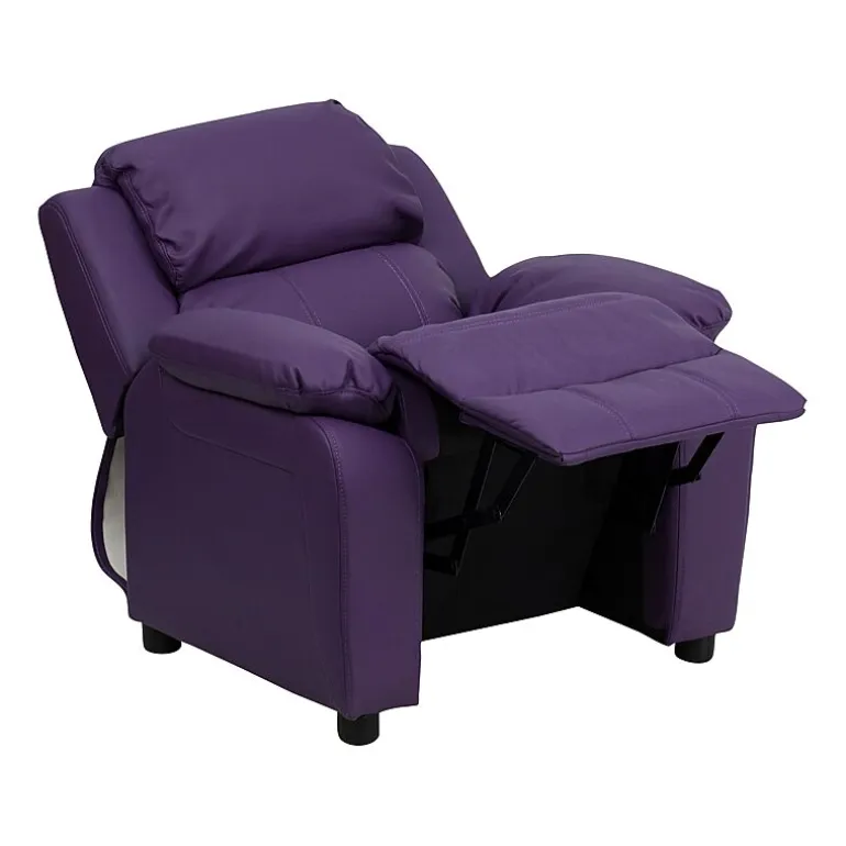 Charlie Padded Arm Recliner for Kids