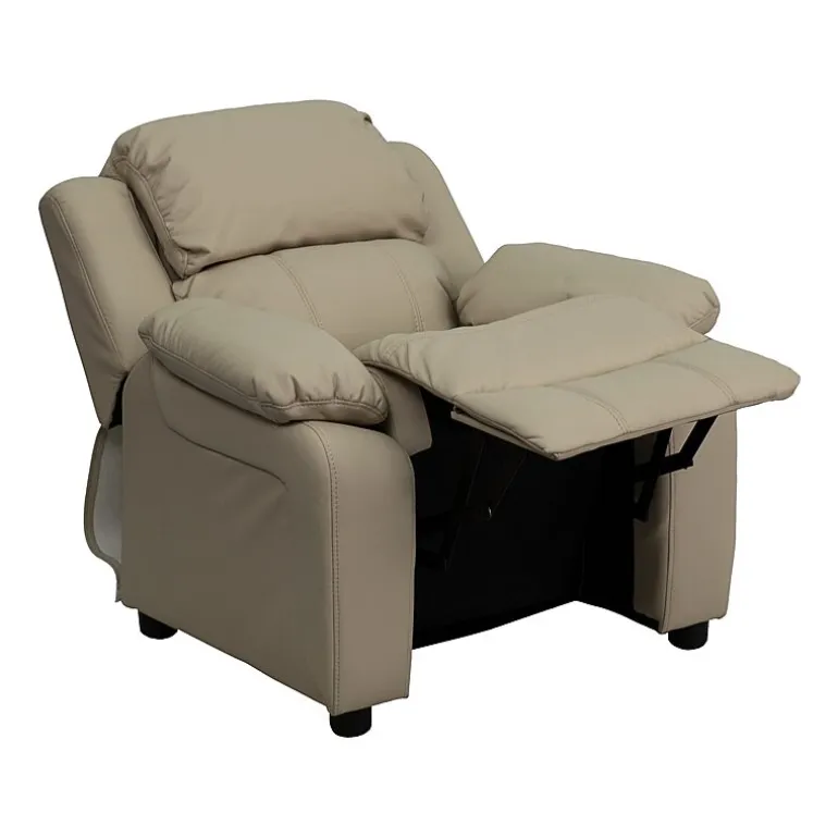 Charlie Padded Arm Recliner for Kids