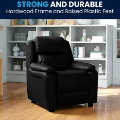 Charlie Padded Arm Recliner for Kids