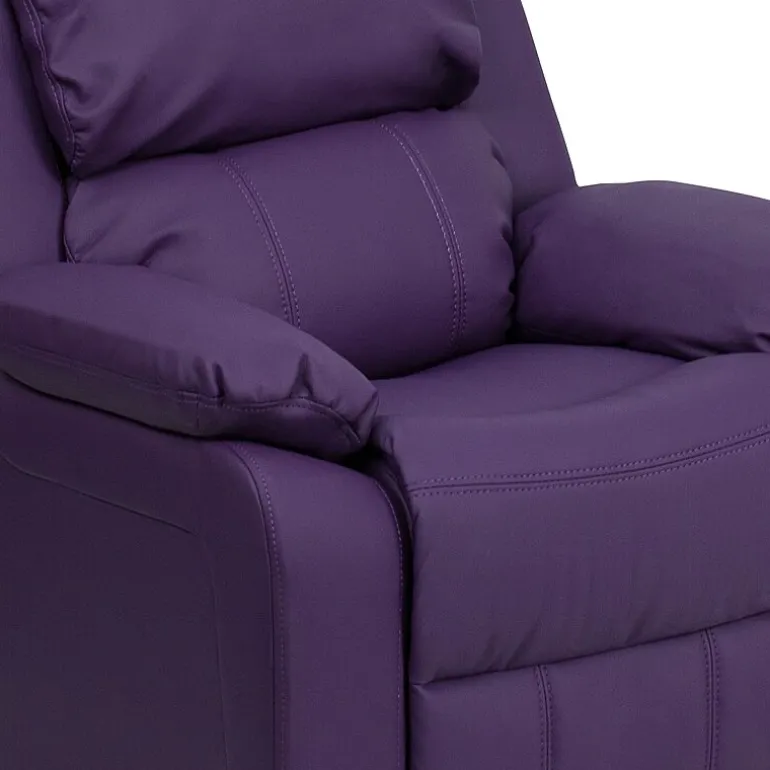 Charlie Padded Arm Recliner for Kids