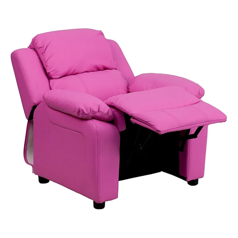 Charlie Padded Arm Recliner for Kids