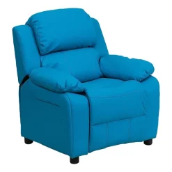 Charlie Padded Arm Recliner for Kids