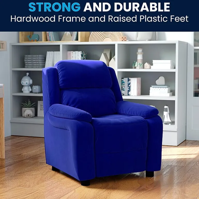 Charlie Padded Arm Recliner for Kids