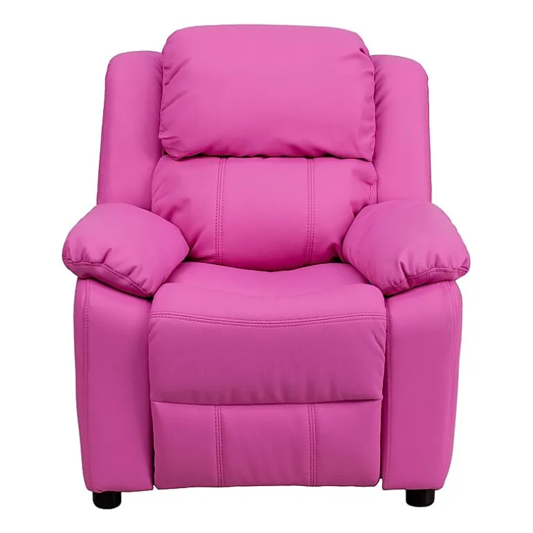 Charlie Padded Arm Recliner for Kids