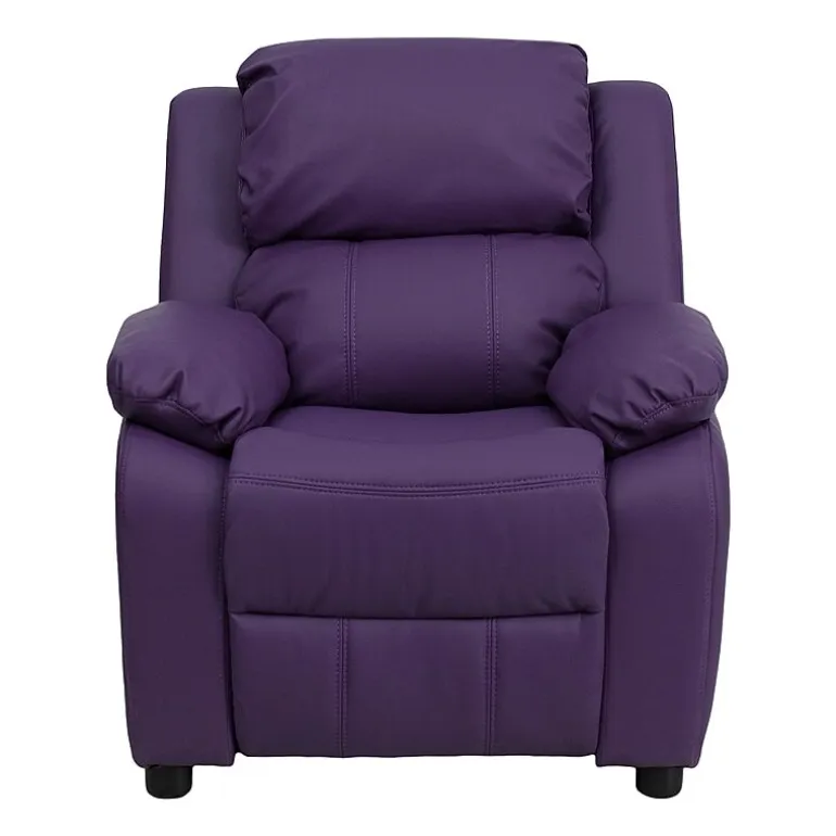 Charlie Padded Arm Recliner for Kids
