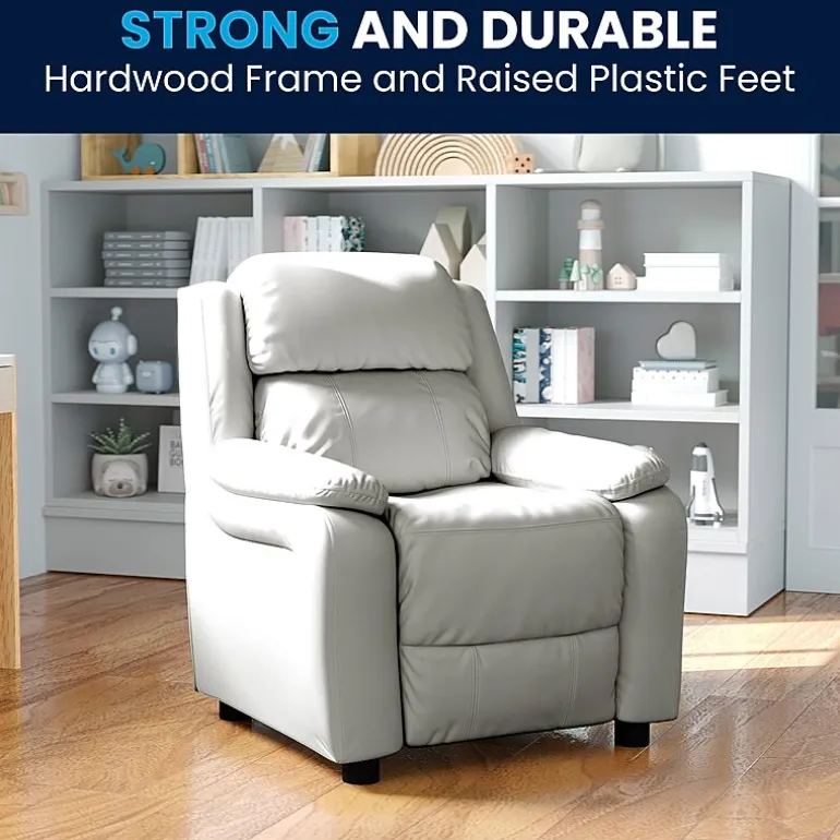 Charlie Padded Arm Recliner for Kids