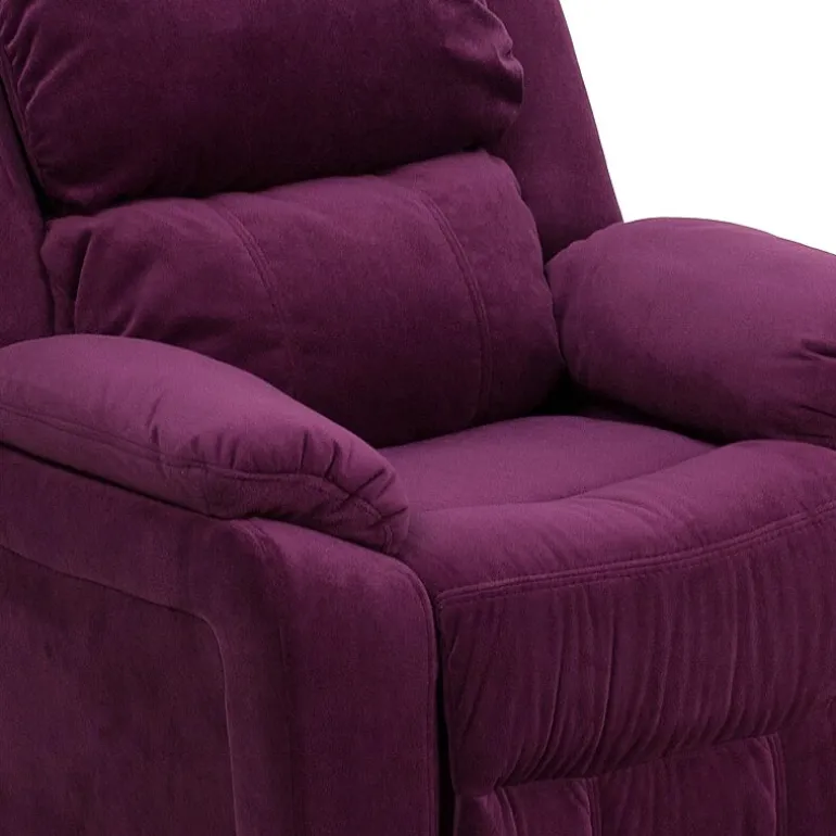 Charlie Padded Arm Recliner for Kids