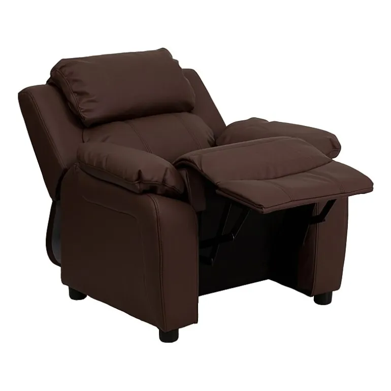 Charlie Padded Arm Recliner for Kids