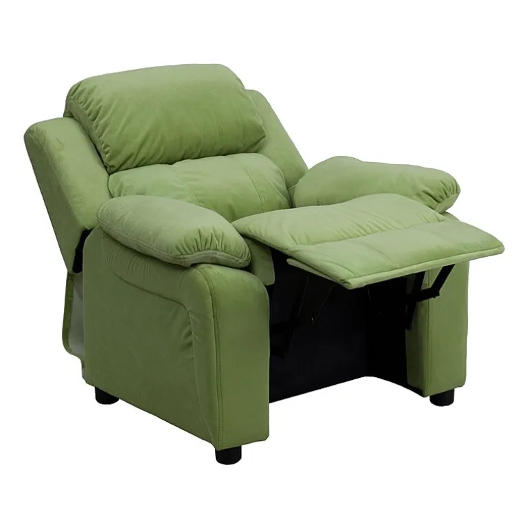 Charlie Padded Arm Recliner for Kids