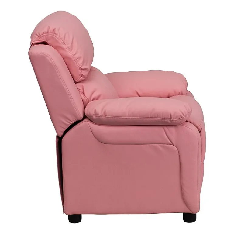 Charlie Padded Arm Recliner for Kids