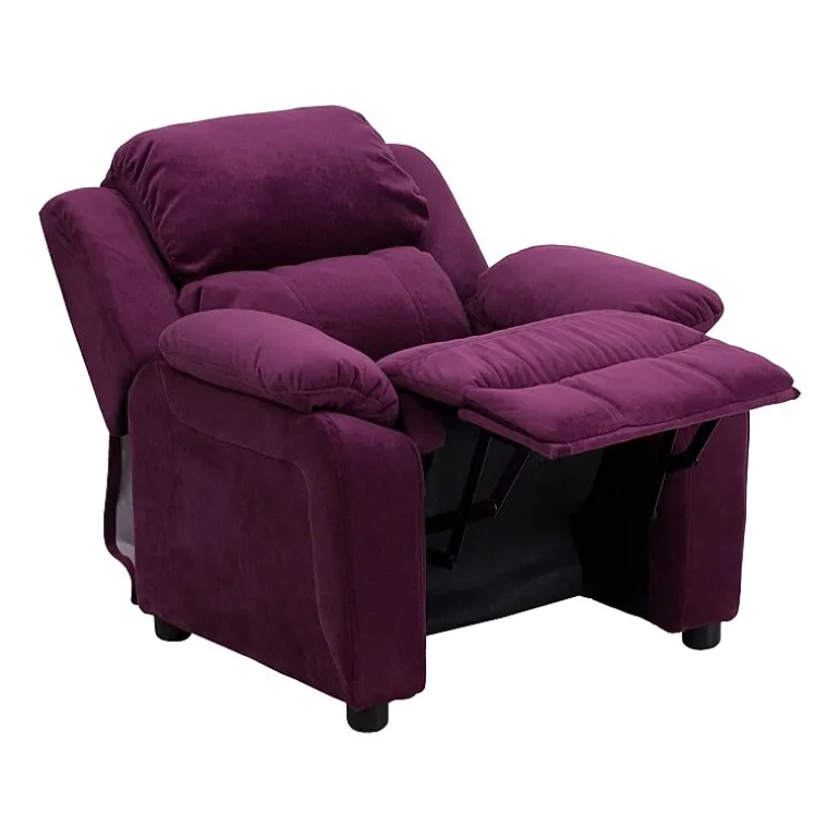 Charlie Padded Arm Recliner for Kids