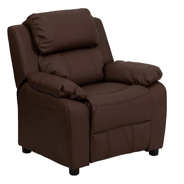 Charlie Padded Arm Recliner for Kids