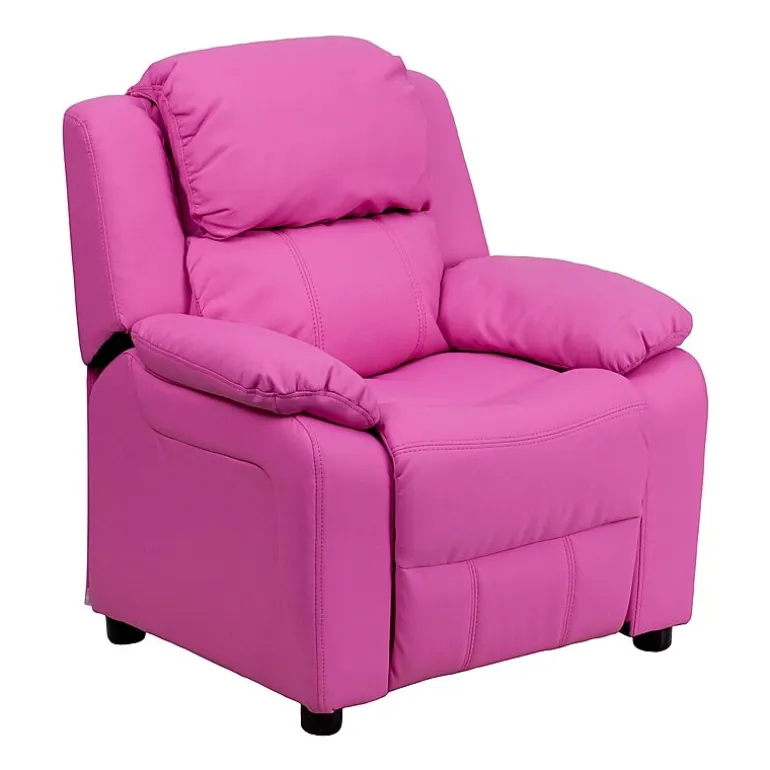 Charlie Padded Arm Recliner for Kids