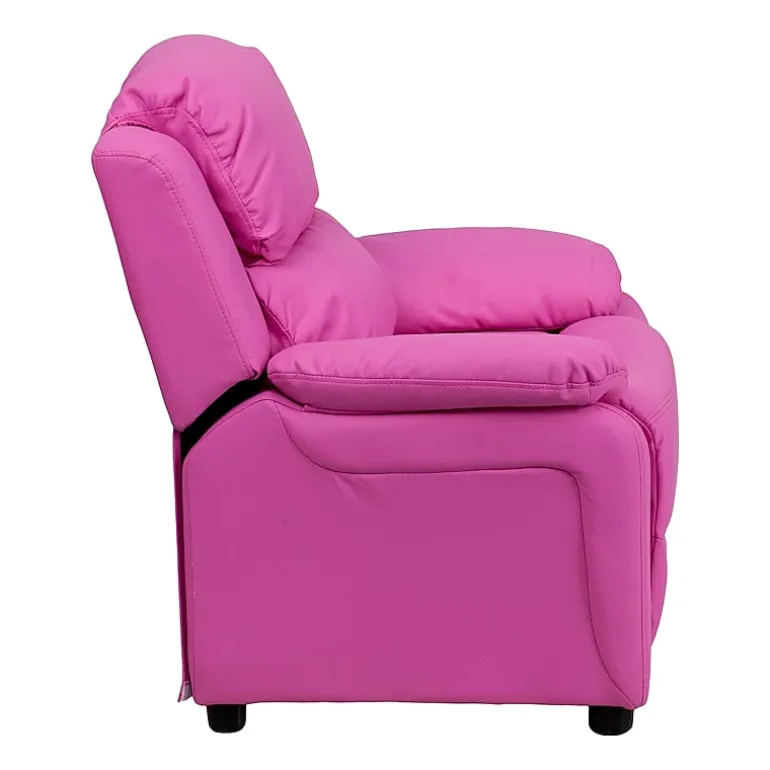 Charlie Padded Arm Recliner for Kids