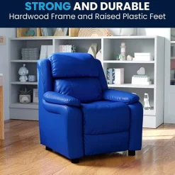 Charlie Padded Arm Recliner for Kids