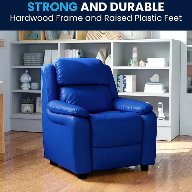 Charlie Padded Arm Recliner for Kids