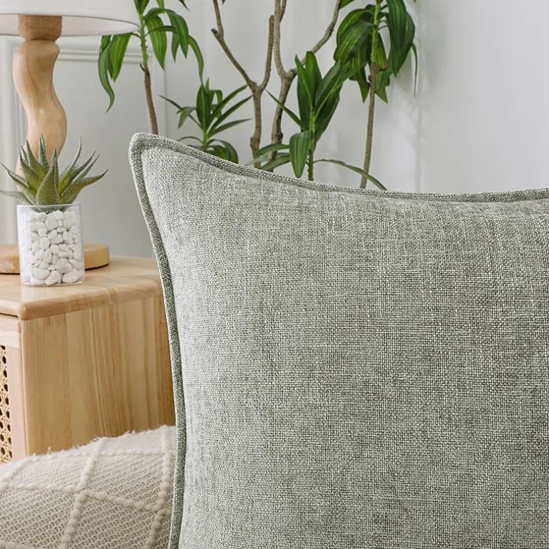 Chenille 20x20 Square Throw Pillow