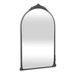 Cheungs Everlaine Modern Victorian Black Wall Mount Wall Mirror