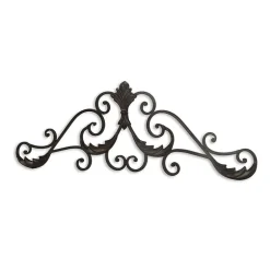 Cheungs 32" Horizontal  Décor With Overlapping Wave Accents Metal Wall Art