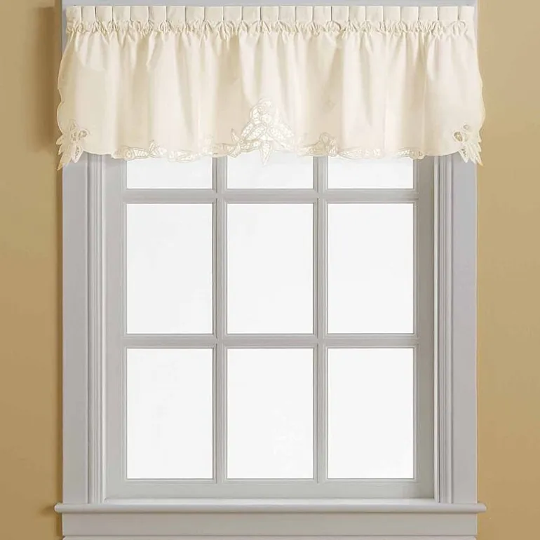 CHF Battenburg Rod Pocket Valance
