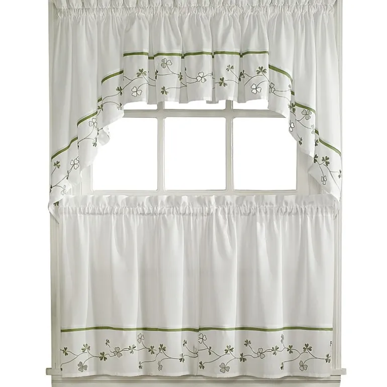 CHF Clover Swag Rod Pocket Valance